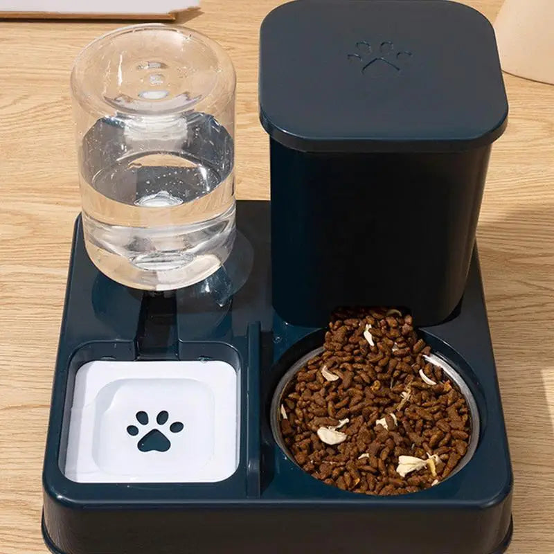 Cat Feeder And Water Dispenser