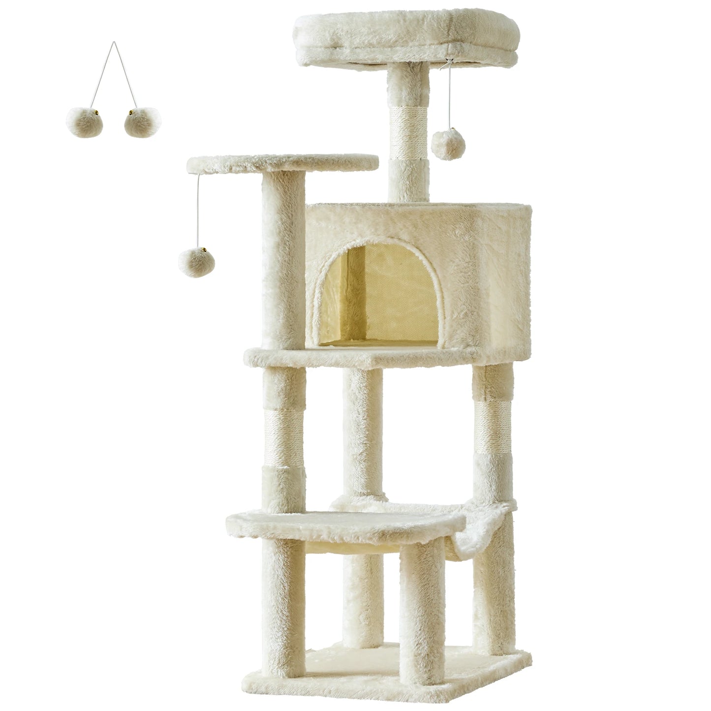 JHK 44in Tall Multi-Cat Climbing Cat Tree