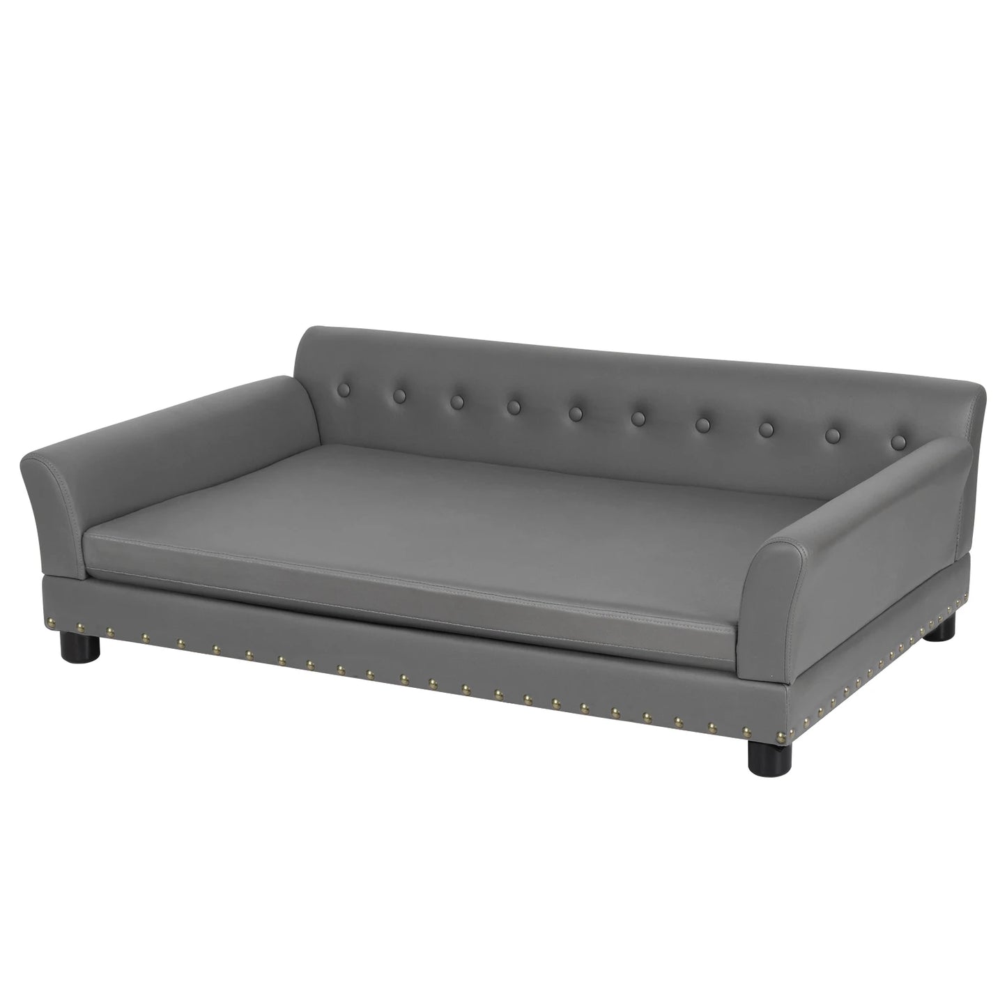 BINGOPAW Rectangle Pet Bed for Medium and Large Dogs