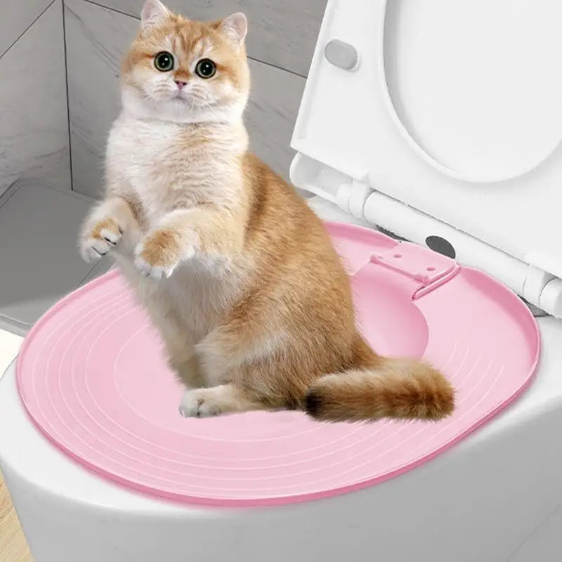 Cat Toilet Seat Trainer Sand Box Cat Trainer