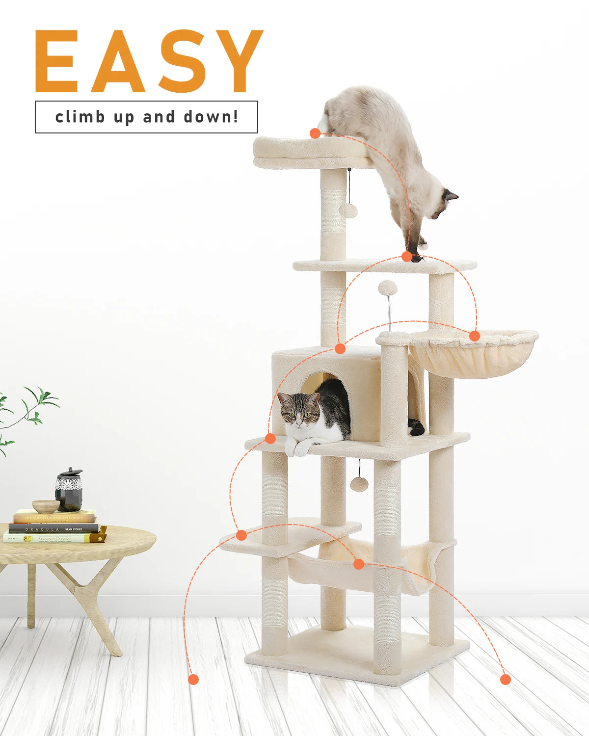 Pet Cat Tree House Condo