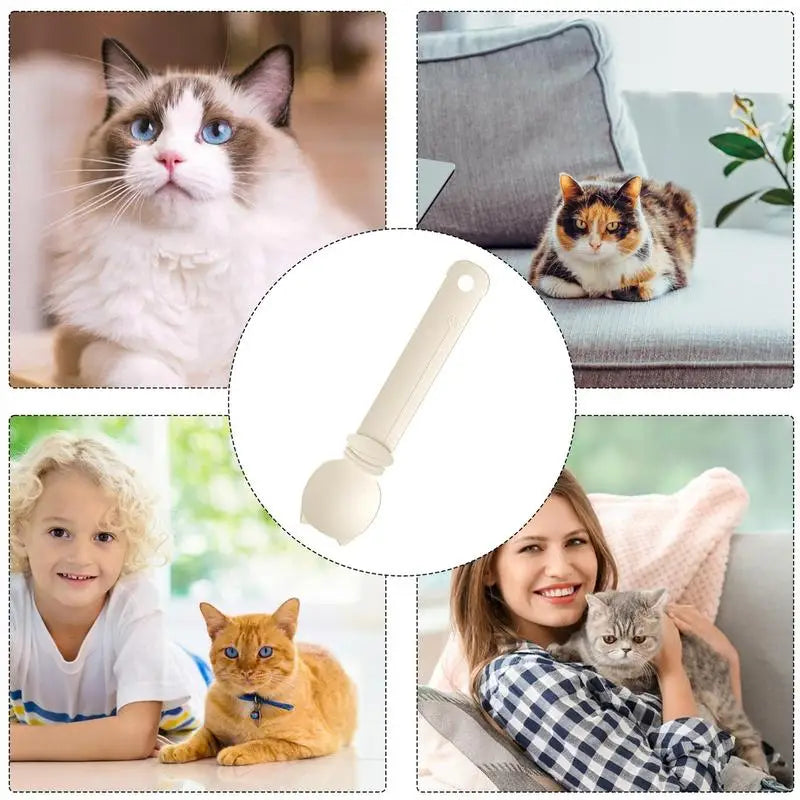 Cat Squeeze Feeder Wet Food Spoon