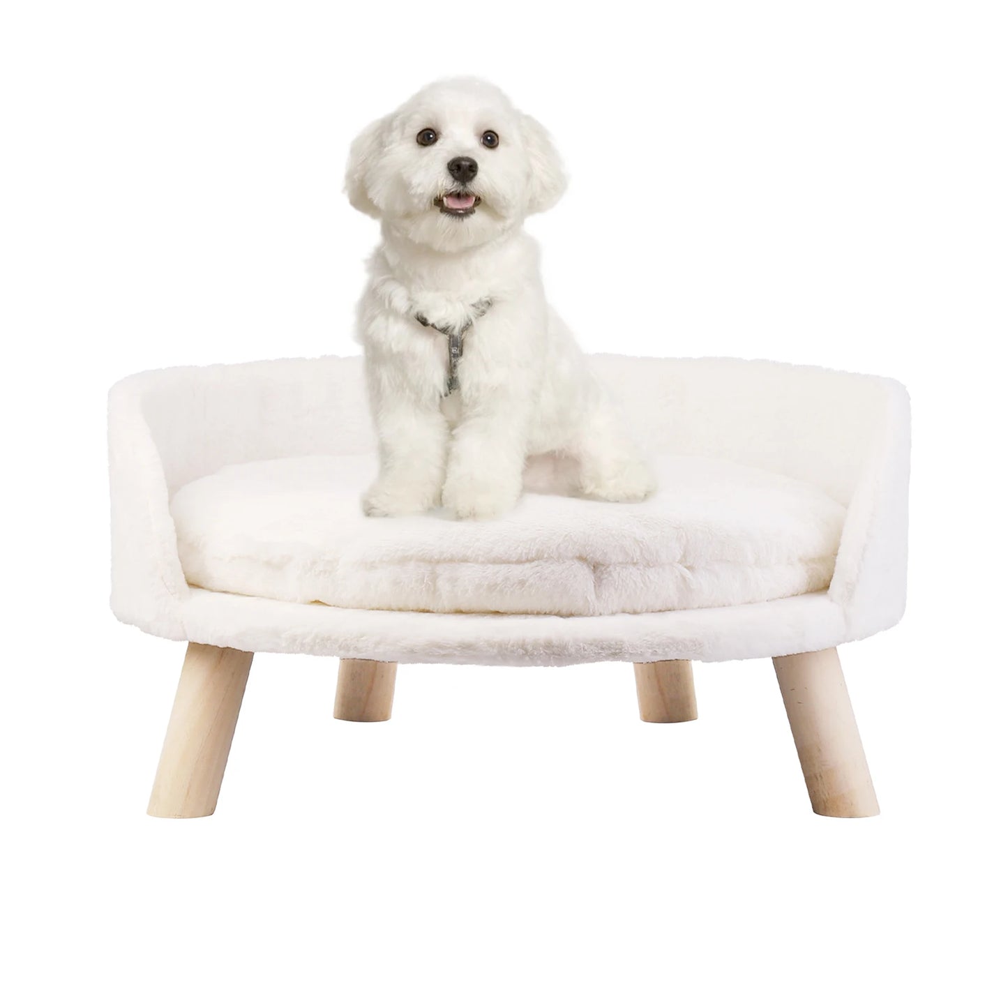 Pet Sofa Bed Raised Cat Chair Small Dog Couch Bed