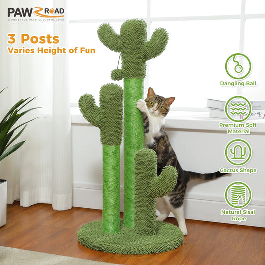 Cactus Cat Scratching Post for Indoor Cats