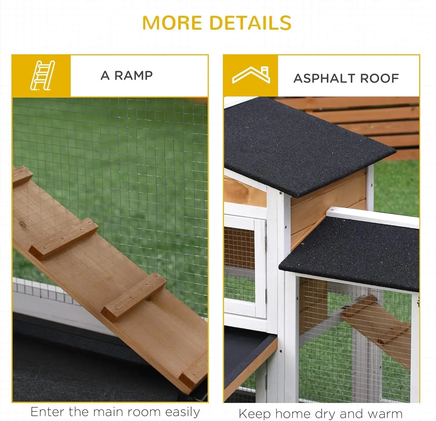 62" Rabbit Hutch