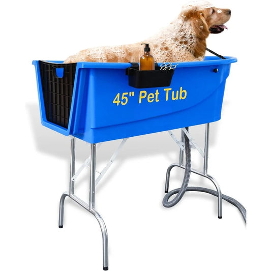 45" Pet Grooming Bathtub Dog Wash Station