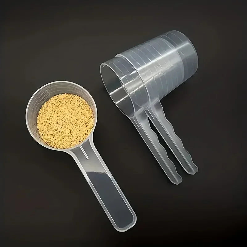 1pc Transparent Pet Measuring Spoon