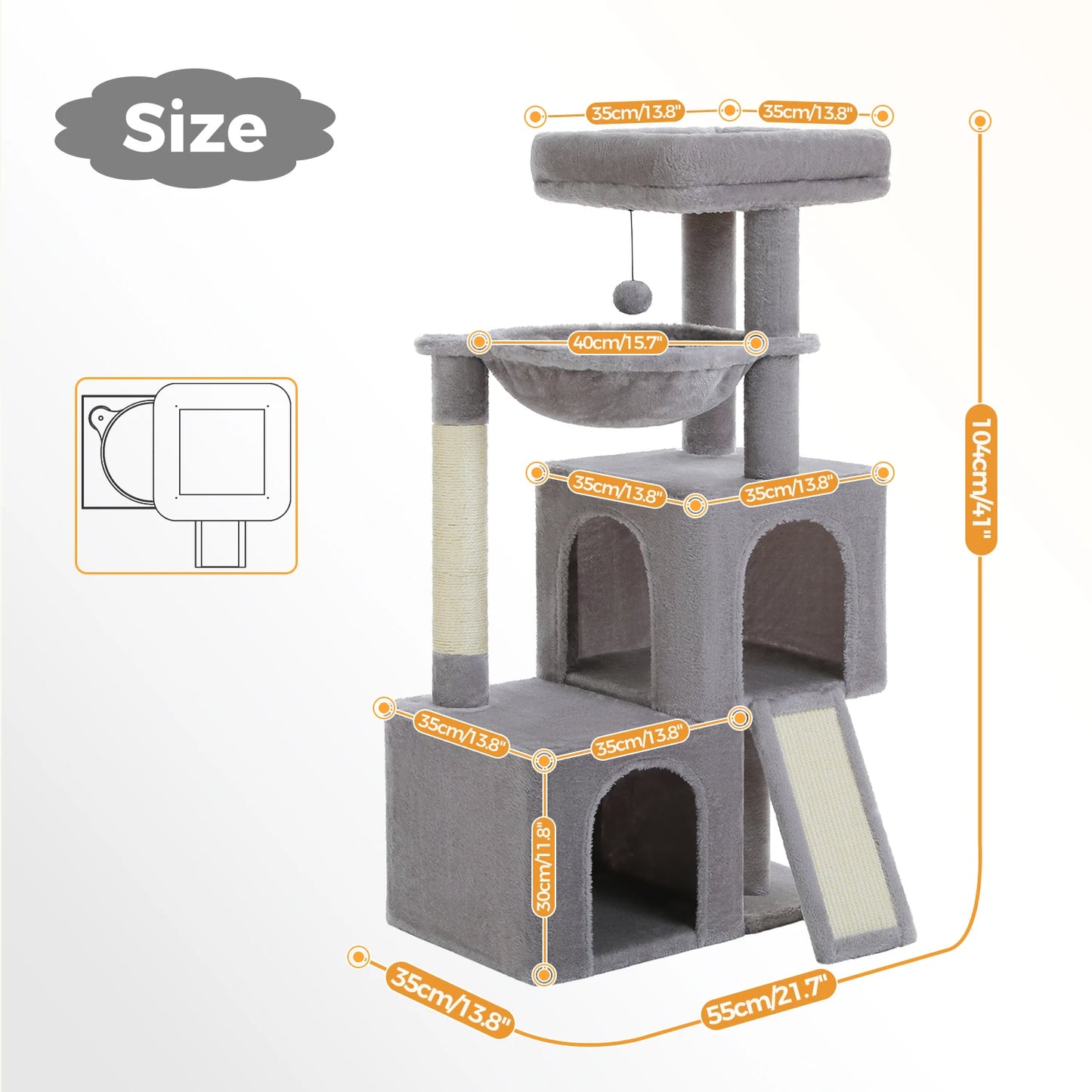 Cat Tree Luxury Tower