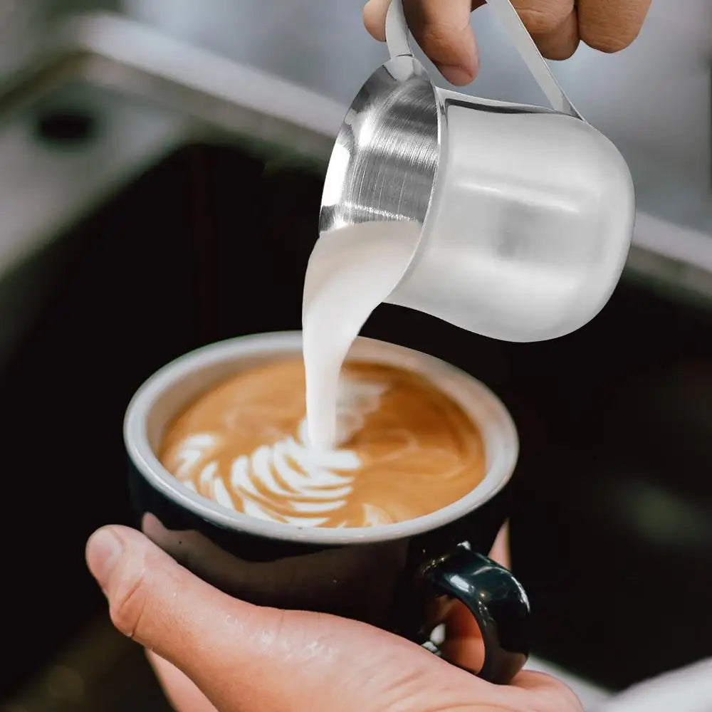 Stainless Steel Small Bell-Shaped Milk Frothing Pitcher