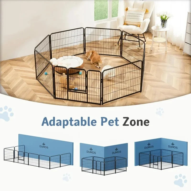 Gianna Metal Dog Playpen