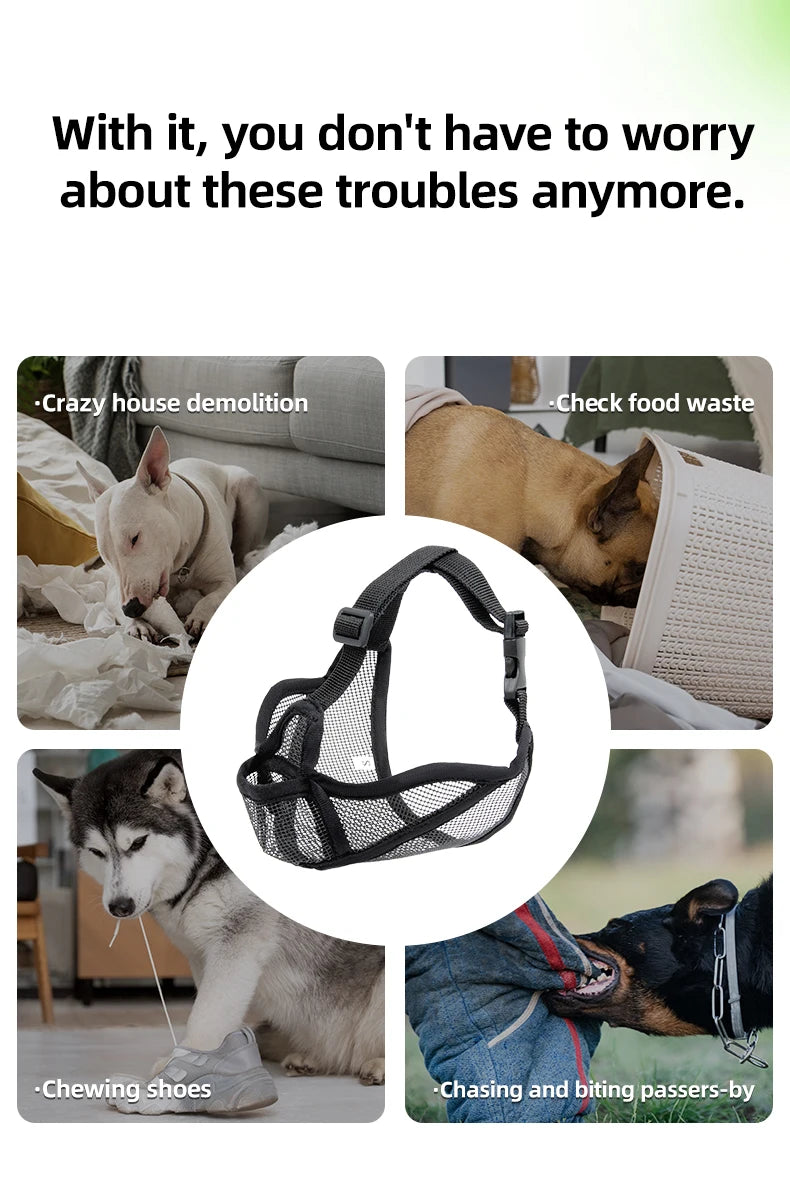 Dog Muzzle for Short-snouted Dogs