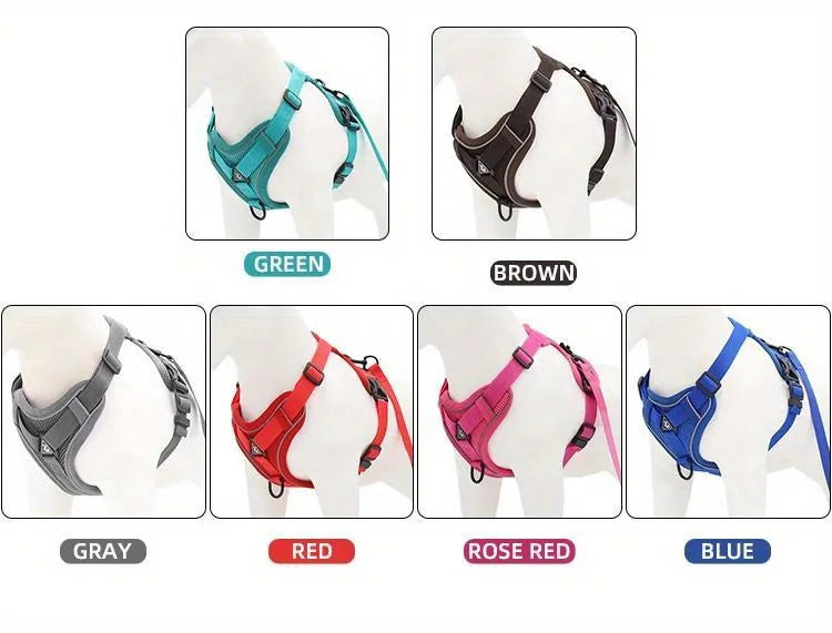 No Pull Dog Harness and Leash Set