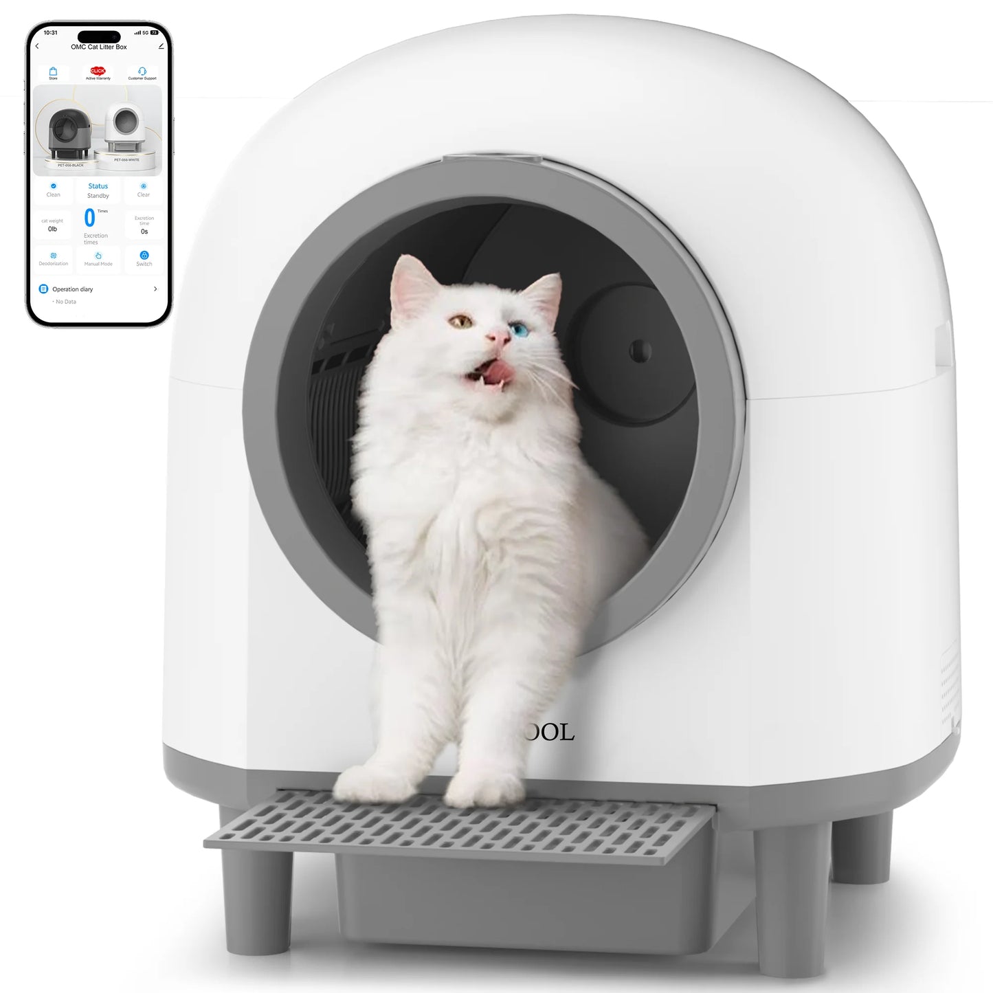OMCPET Automatic Smart Cat Litter Box