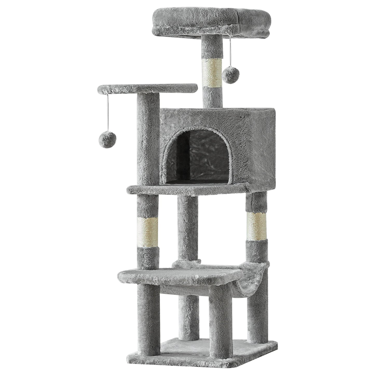 JHK 44in Tall Multi-Cat Climbing Cat Tree
