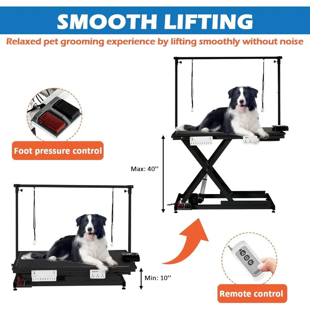 50'' Professional Electric Dog Grooming Table
