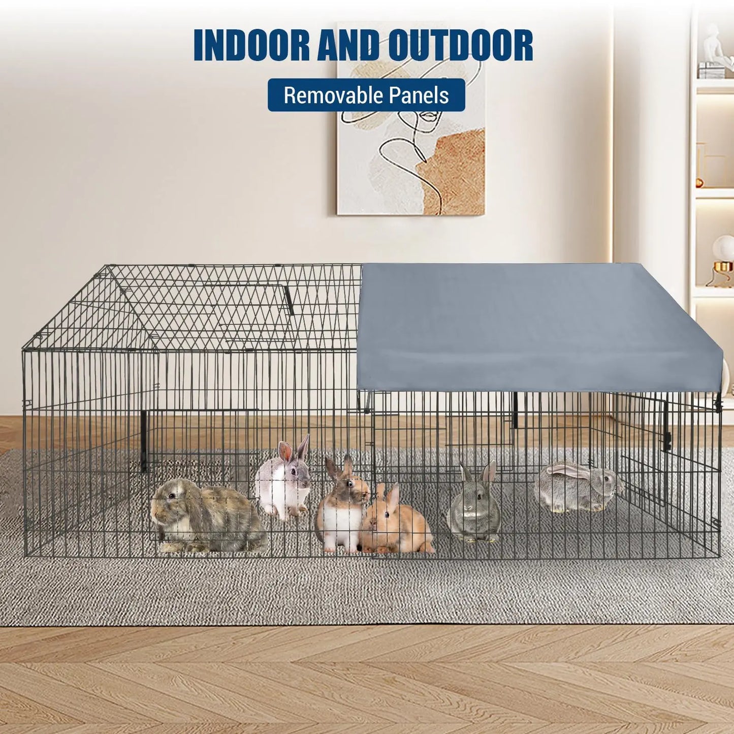 Large Metal Chicken Coop