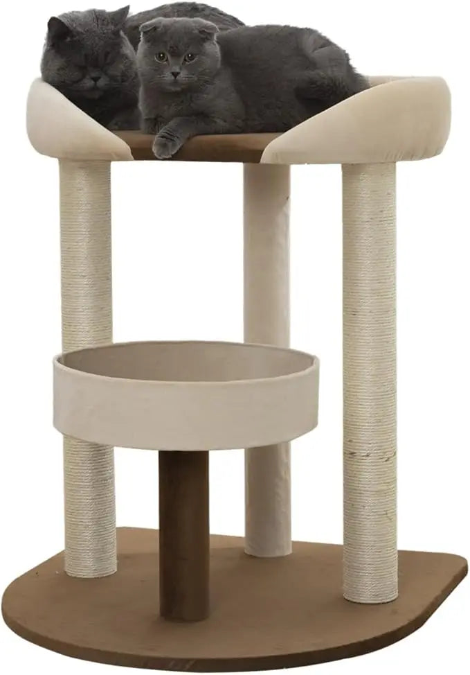 SHENGOCASE Modern Cat Tree Tower