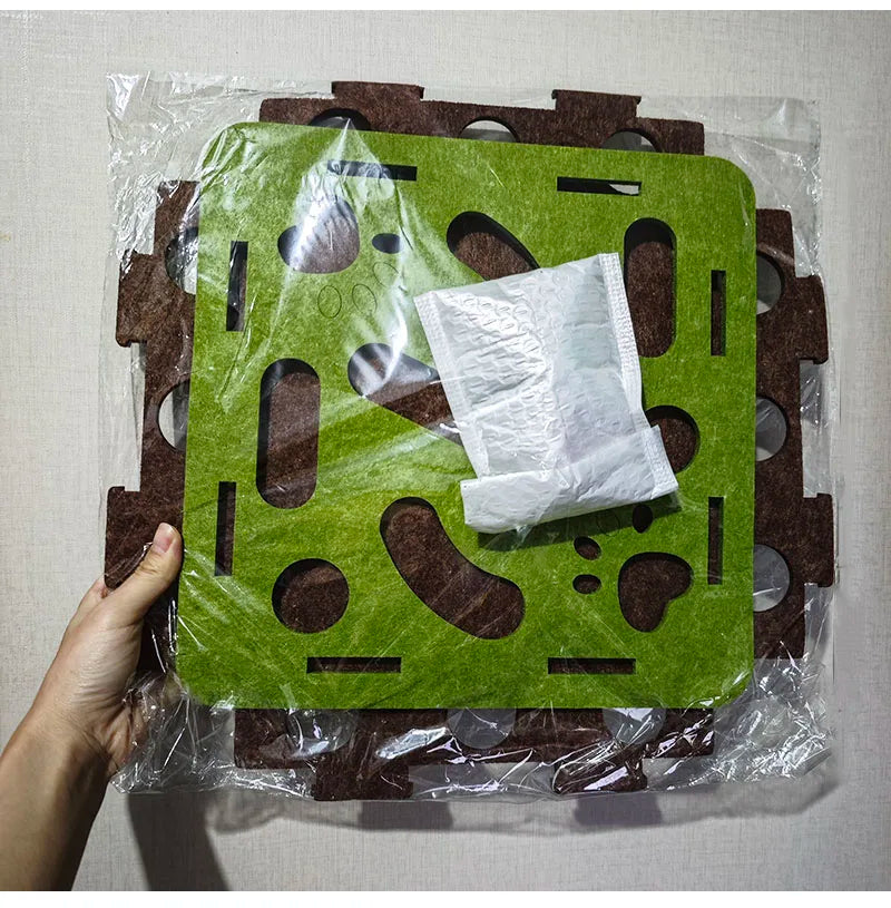 Pet Cat Puzzle Maze Holes Toys