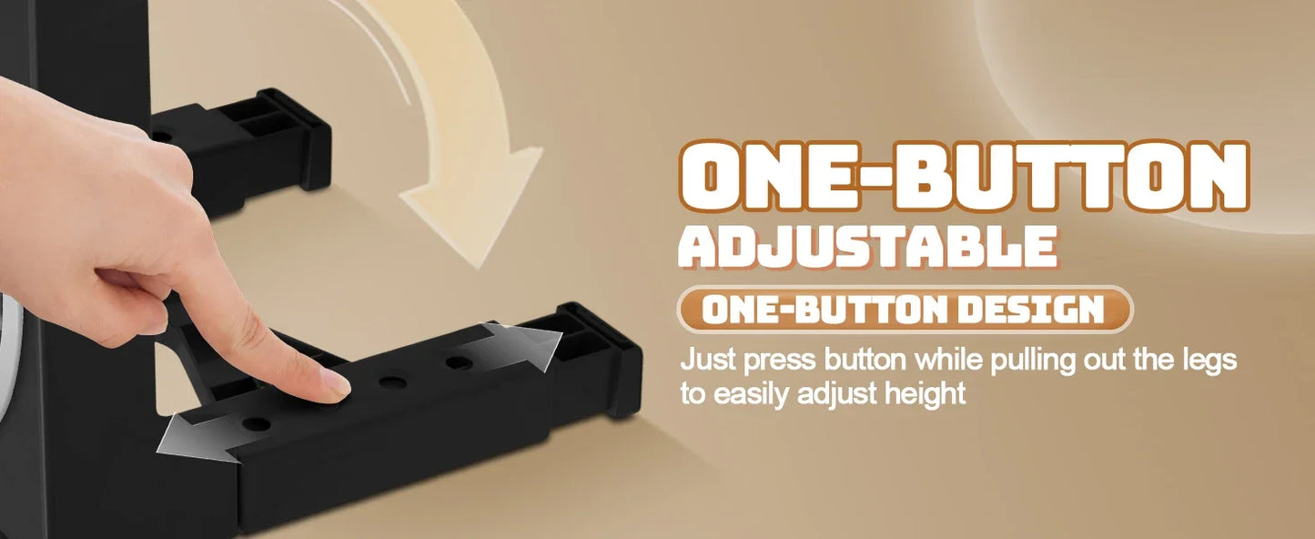 Adjustable Elevated Dog Bowls Stand