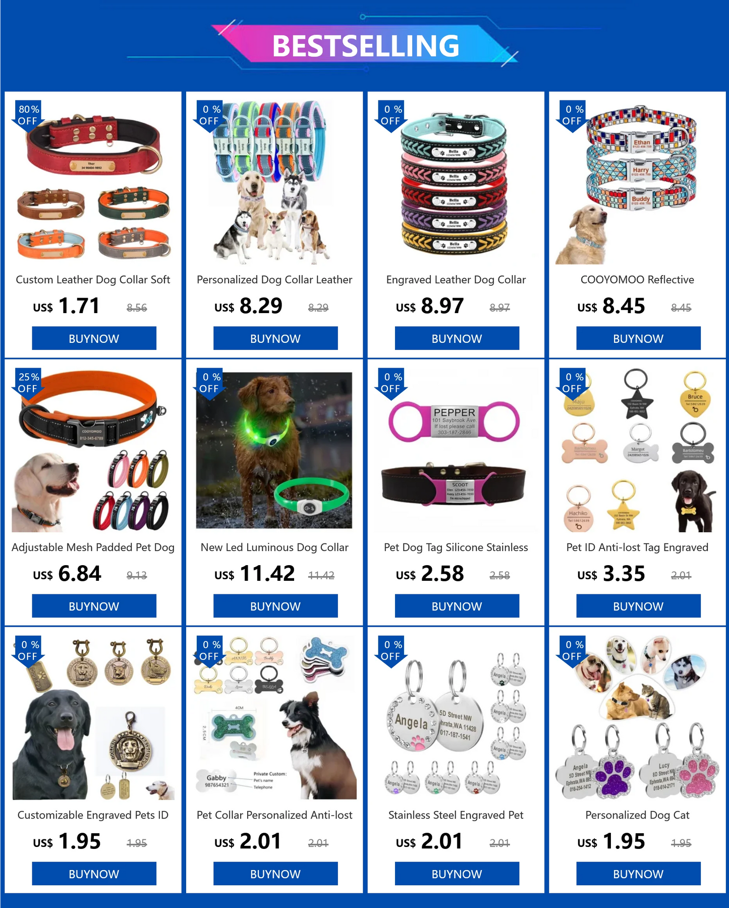 Durable Tactical Dog Collar and Leash