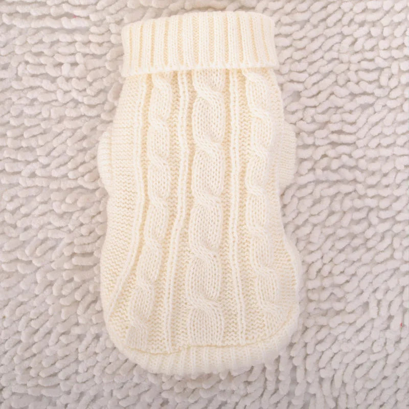 Dog Winter Clothes Knitted