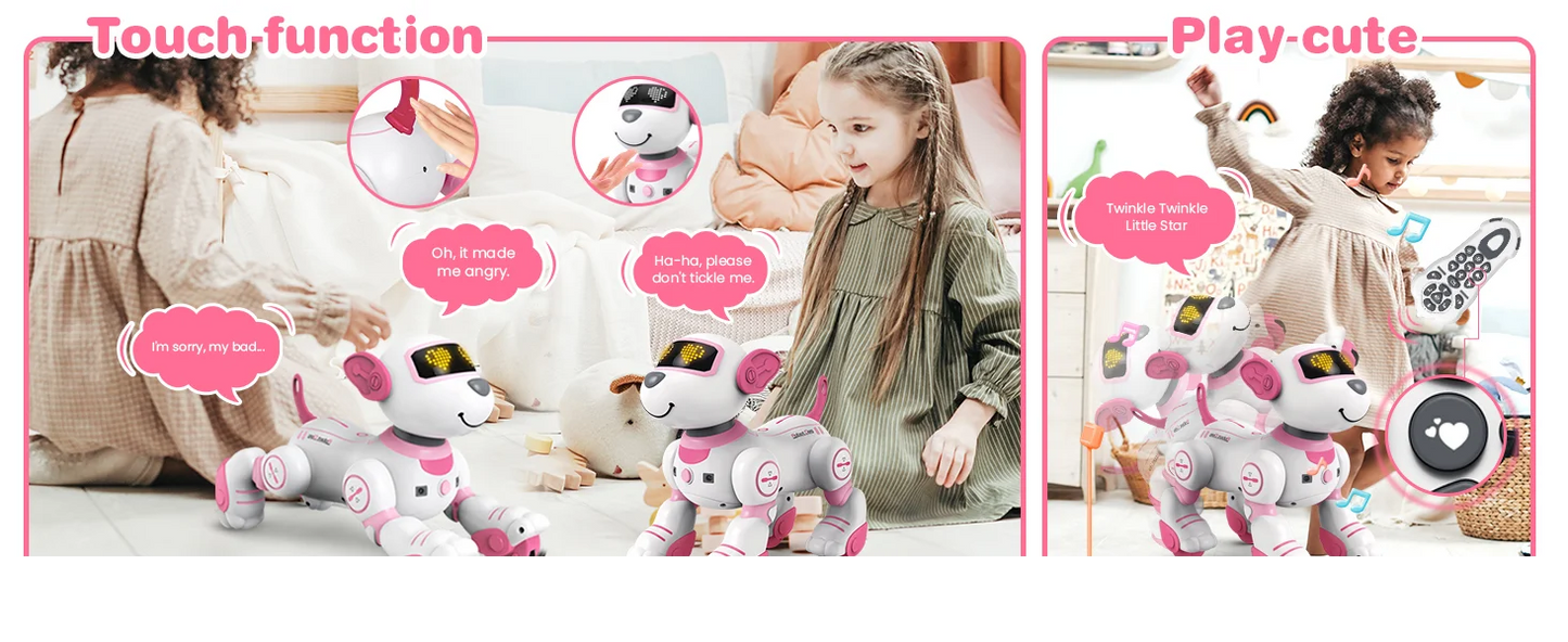 Girls Rc Robot Dog