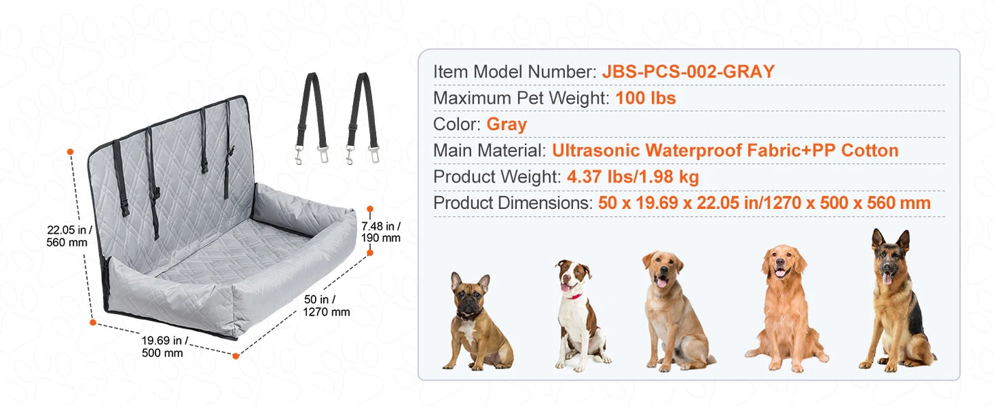 SucceBuy Dog Car Seat