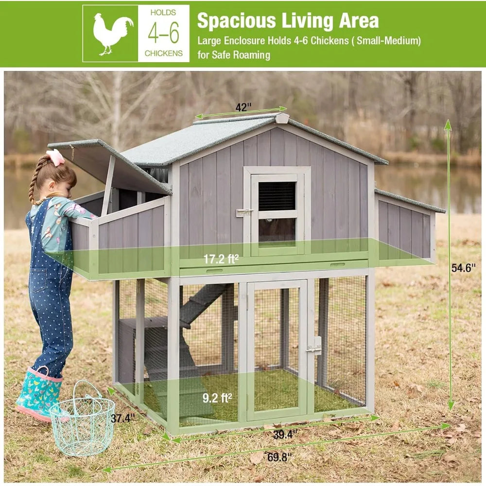 Chicken Coop Foldable Hen House