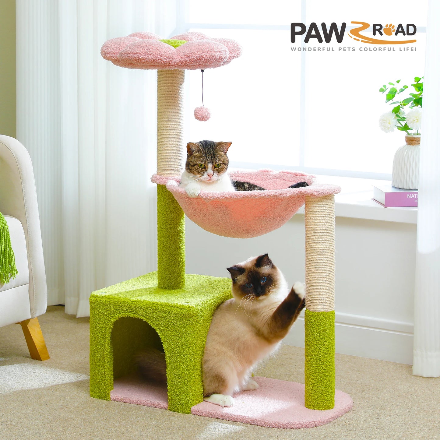 Tree Flower for Small Indoor Cats