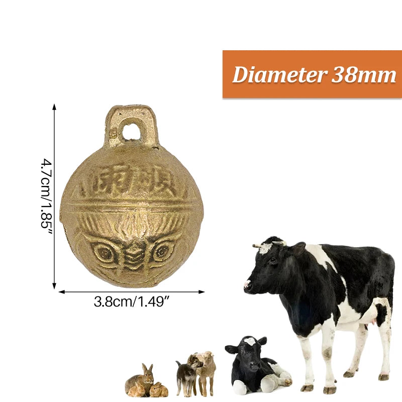 1Pc Sheep Pet Dog Copper Bells