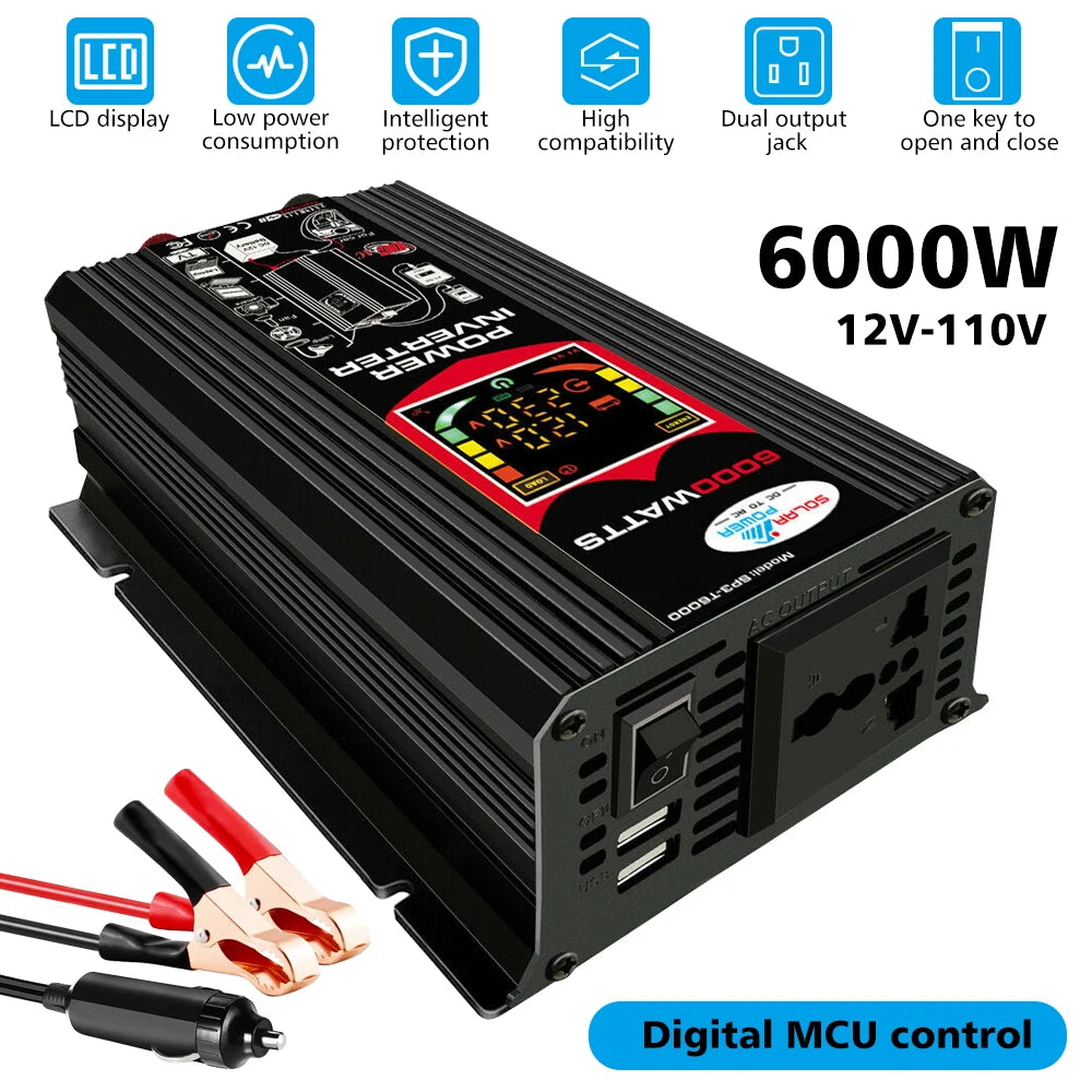 6000W Inverter and Solar Panel Kit
