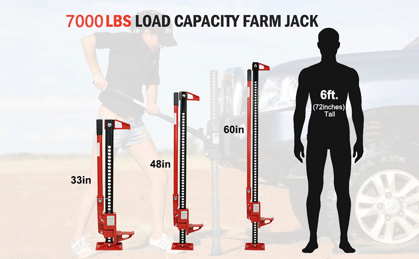 3 Ton Farm Jack