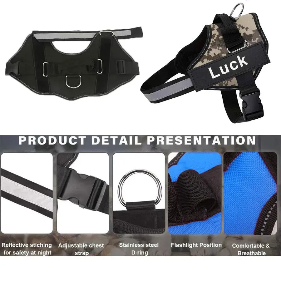 Dog Harness Adjustable Pet Vest