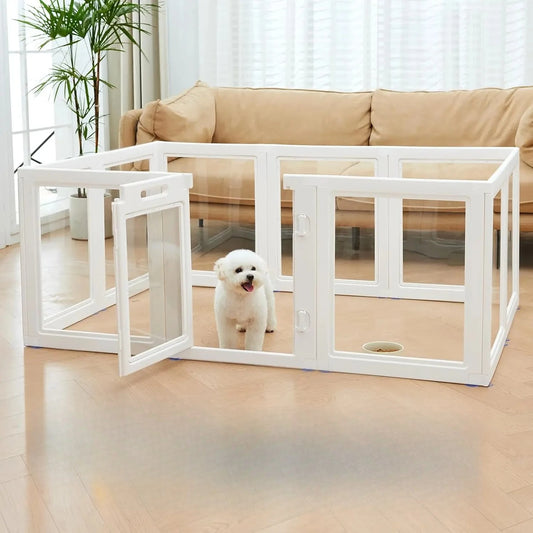 Tool Clear Acrylic Plastic Dog Playpen Indoor