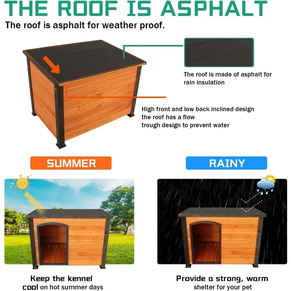 Large Wooden Dog House