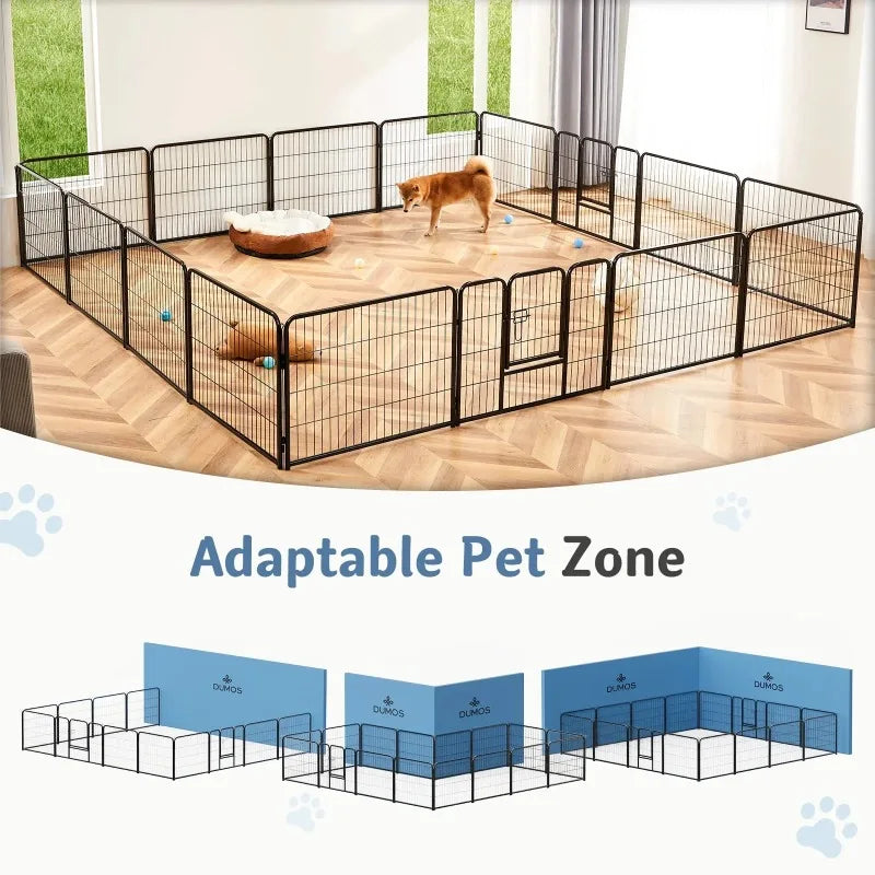 Gianna Metal Dog Playpen