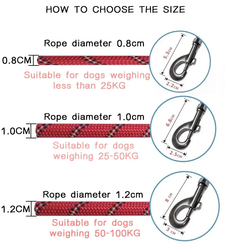 150/200/300cm Strong Dog Pet Leash