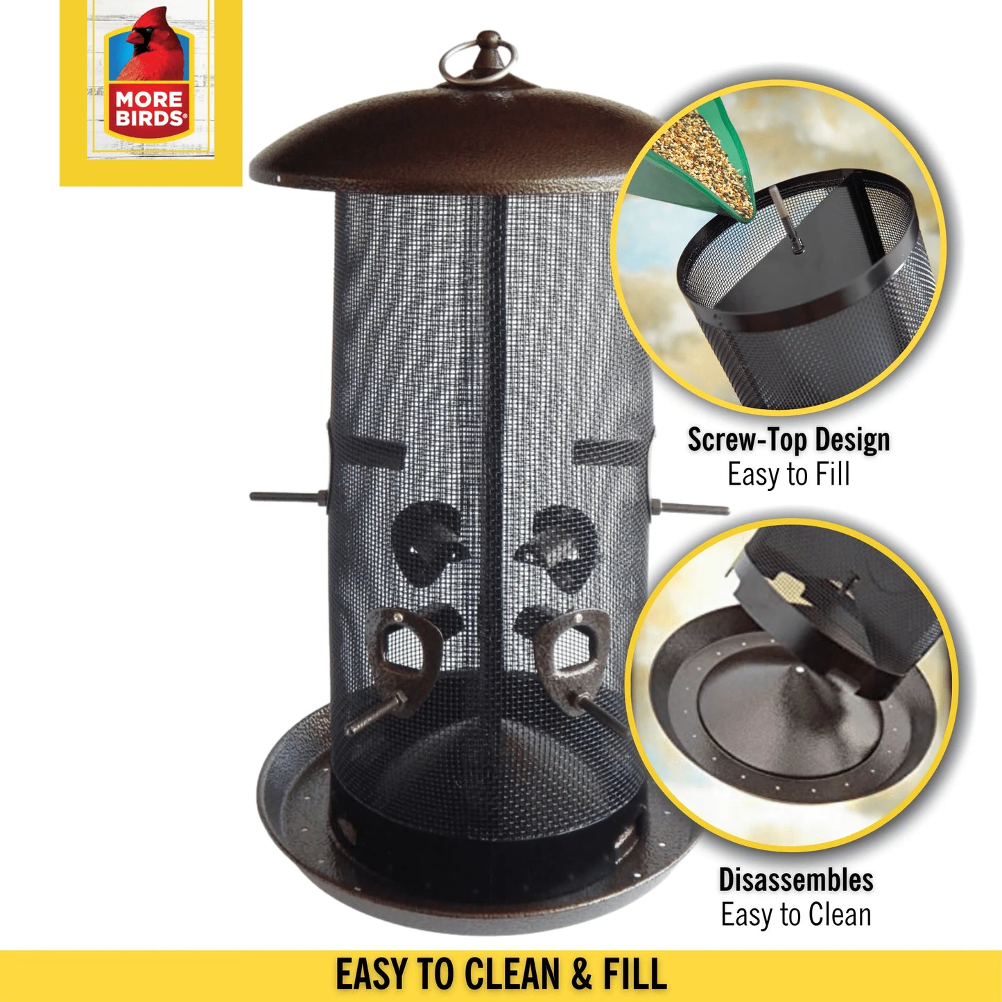 Screen Bird Feeder
