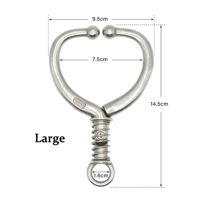 Stainless Steel Automatic Cow Spring Nose Pliers