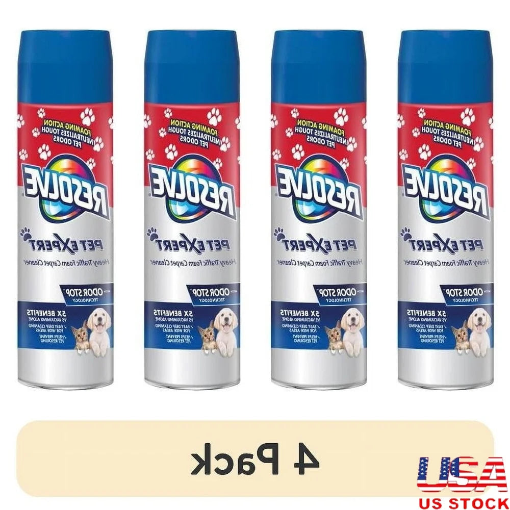 4 Pack Pet Stain Cleaner