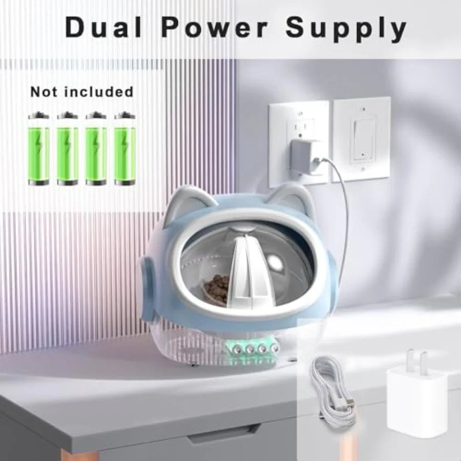 Smart Pet Feeder with Dual Collar Tags