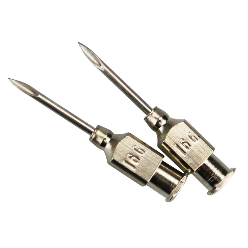 10 Pcs/Boxs Farm Animals Stainless Steel Dispensing Needle Syringe