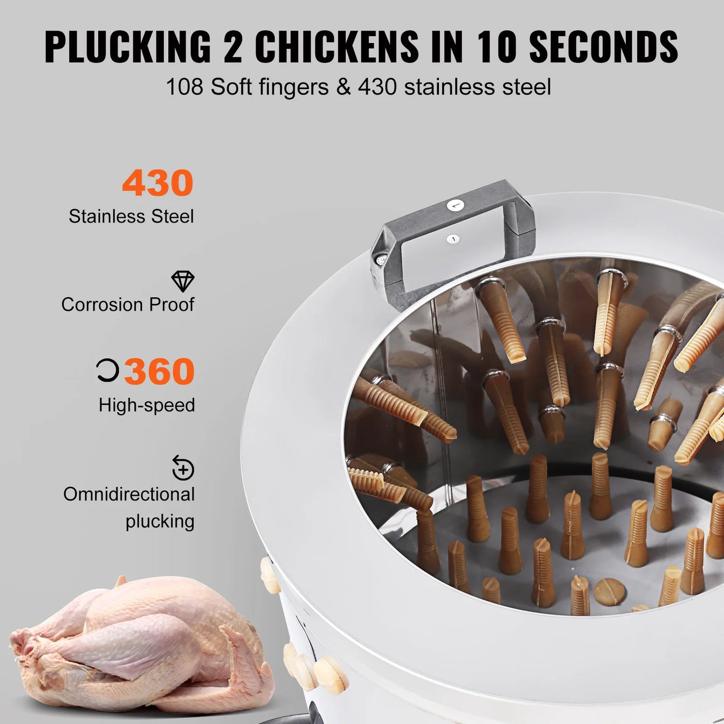 SucceBuy Chicken Plucker Machine