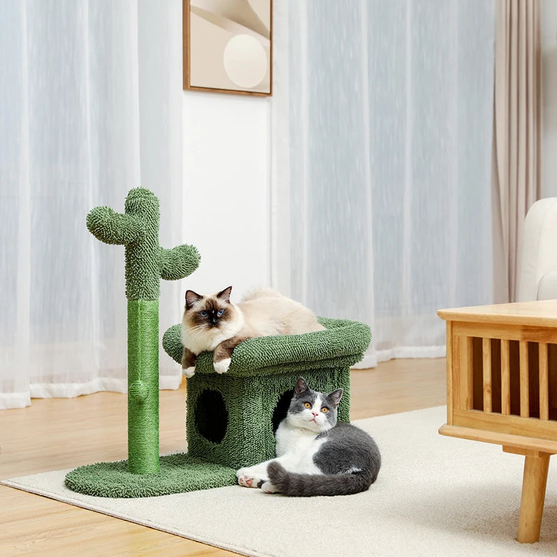 Cute Cactus Pet Cat Tree