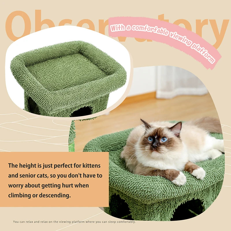 Cute Cactus Pet Cat Tree
