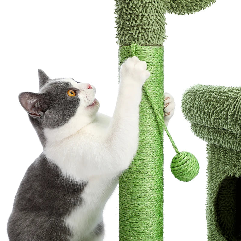 Cute Cactus Pet Cat Tree