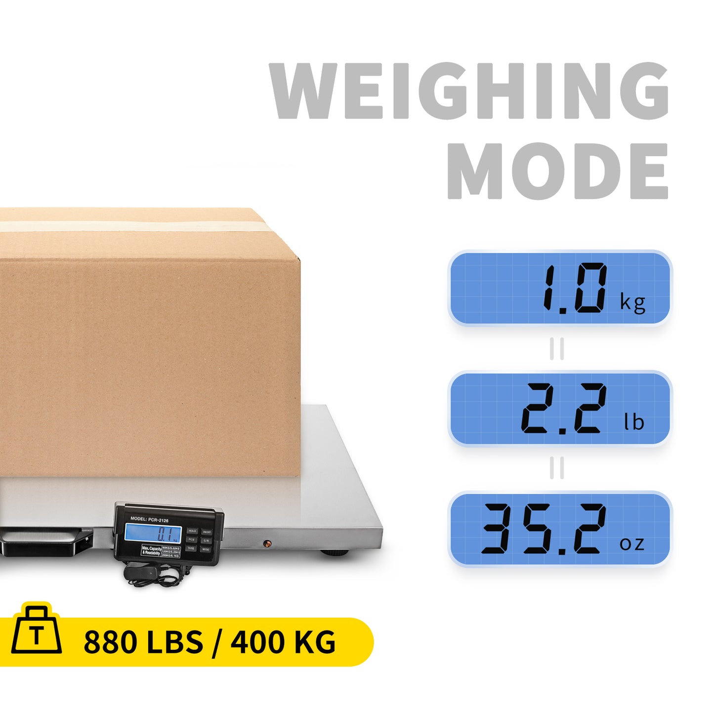 SucceBuy 440/880/1100Lbs Digital Livestock Scale