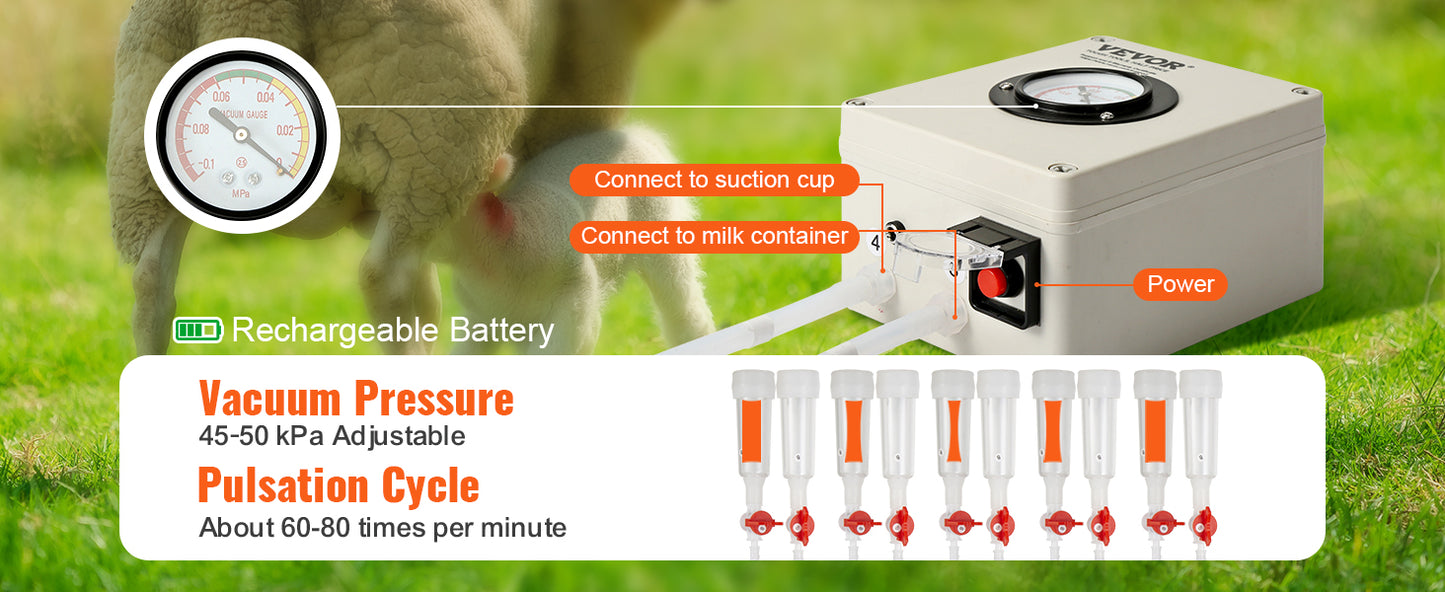 VEVOR Goat Milking Machine