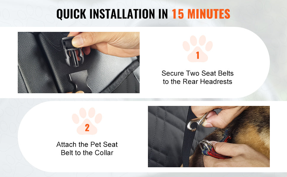 SucceBuy Dog Car Seat