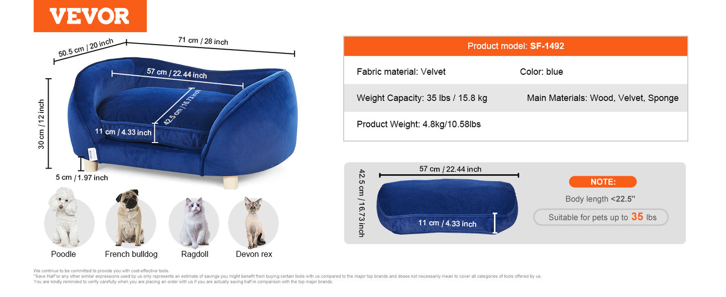 VEVOR Pet Sofa